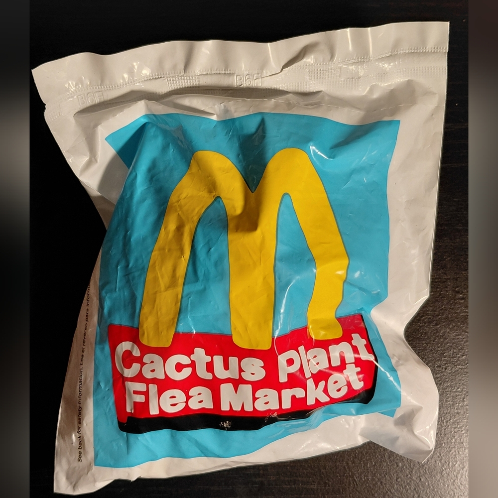 McDonalds Adult Happy Meal Toy. Cactus Buddy. Sealed. 2022.